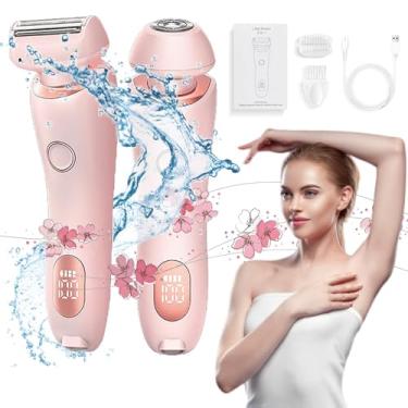 Imagem de Duskofficial, Barbeador elétrico Livora para mulheres, Duskofficial The Glide Pro 3.0, Wet Dry Electric Women, Silk Glide Barbeador elétrico à prova d'água com cabeça removível /862