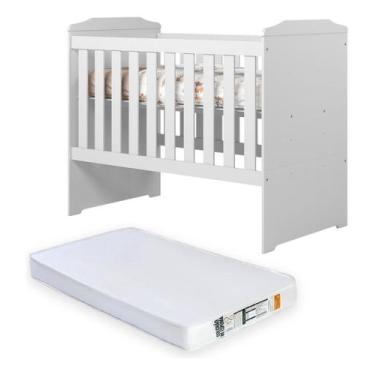 Imagem de Berço Americano 3 em 1 COM Colchão 70x130cm - Grandetos