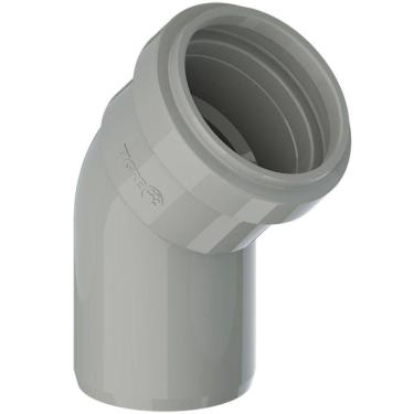 Imagem de Suporte Joelho De Pvc 45° Série Reforçada Dn 100 - 26751500 - Tigre Joelho 45º Serie R Dn 100 Cb - 26751500 - Tigre