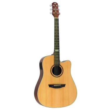 Imagem de Violao Eletrico Strinberg Folk Aço Sd200C Ns Fosco + Capa