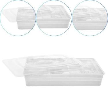 Imagem de Porta Talheres Organizador de Cozinha Com Tampa Cor Branco - Paramount