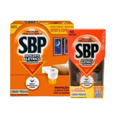 Imagem de Repelente Elétrico Líquido  + 2 Refis SBP 35ml