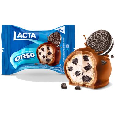 Imagem de Bombom Oreo 20g Baunilha com Cobertura de Chocolate - Lacta