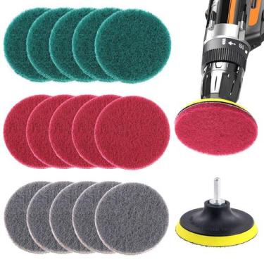 Imagem de Kit de limpeza Glarks Drill Power Brush Tile Scrubber 4 polegadas