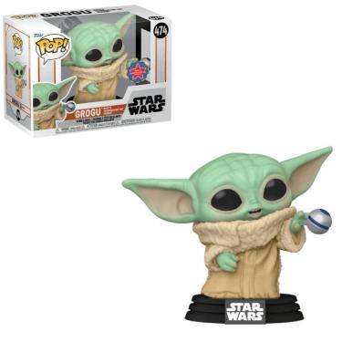 Imagem de Funko Pop Star Wars 474 Grogu Macys Thanksgiving Day
