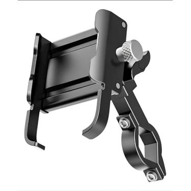 Imagem de Suporte Celular Aluminio Moto Bike Articulado Giratório 360