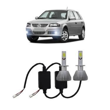 Imagem de Kit Lâmpadas Super Led Farol de Milha Vw Gol G4 2005 à 2014