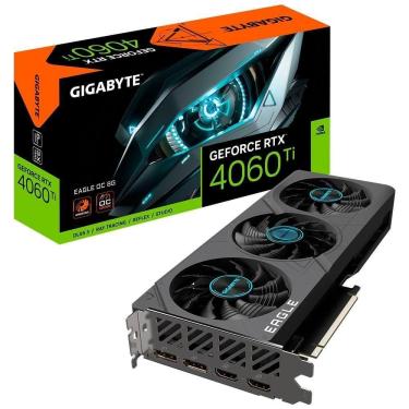 Imagem de Placa de Vídeo RTX 4060 Ti Eagle OC Gigabyte NVIDIA GeForce,