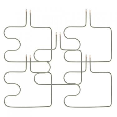 Imagem de Kit Resistência Inferior Para Fornos Embutir - 5 Peças Verde 110V