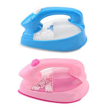 Imagem de Yinhing Mini Brinquedo de Ferro Elétrico para Crianças Com Esponja de Luz e Sponge Sponge Speard Rosa Brinquedo para Crianças Interação Com Filhos Pais