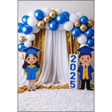 Imagem de Fundo Fotográfico Formatura Cenário Tecido 1,70 x 2,50m - Fadrix, FFOR