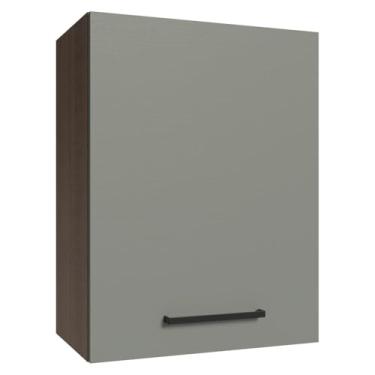 Imagem de Armário Aéreo 50cm 1 Porta Rustic/cinza Agata Madesa