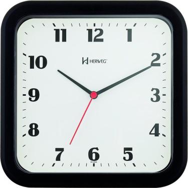 Imagem de Relógio De Parede Herweg 6145 23cm Diversas Cores Preto