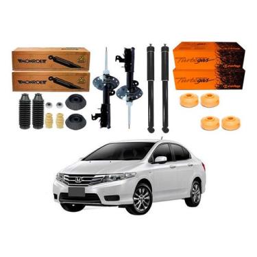 Imagem de Amortecedor Dianteiro Traseiro City 1.5 2009 A 2013 - Monroe Cofap Go 