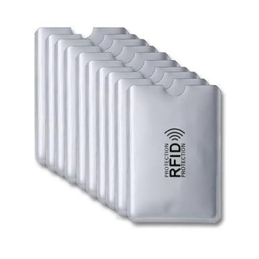 Imagem de Kit Capinhas Protetoras RFID para Cartão – Evita Aproximação Indevida, Anti-Fraude, Protege Cartão Contactless Contra Clonagem – Cores Sortidas (5)