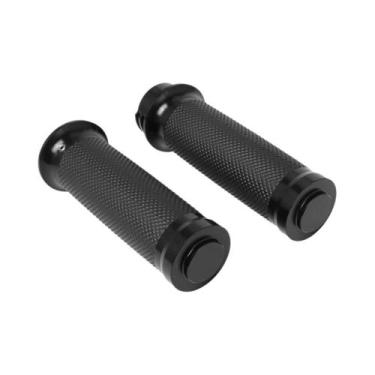 Imagem de Punhos De Guidão De Borracha Universais Para Harley Sportster 883 1200