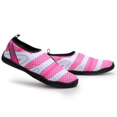 Imagem de Sapatilha Feminina Aquatica de Neoprene Esportiva Hibrida Nautica Antiderrapante Confortavel Leve-Feminino