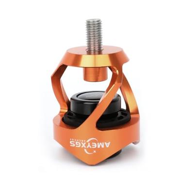 Imagem de SHARROW Kit de estabilizador de arco para arco e flecha, barra de equilíbrio, amortecedor, universal 5/16, rosca para acessórios de arco recurvo composto (dourado)