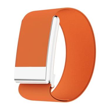 Imagem de UPZOBU Pulseira Coreknit para Whoop 5.0 MG – Whoop Life/Peak/One, impermeável, secagem rápida, fácil instalação (laranja, para Whoop 5.0 One/Peak)