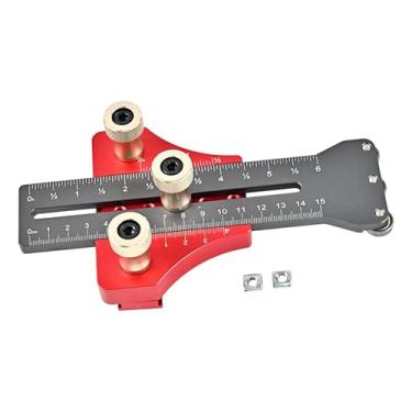 Imagem de Gralara Gabarito para serra de mesa, gabarito para cortes finos, compatível com serras de mesa, serras de fita e tupias de para cortes em tiras, Cinza