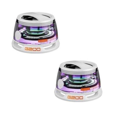 Imagem de Caixa De Som Bluetooth Portátil Com Luzes RGB, 7 Horas De Reprodução, 