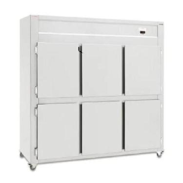 Imagem de Refrigerador Comercial Total Inox Fritomaq 6P 1450L, 220V