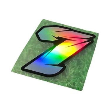 Imagem de Adesivos À Prova d'Água Para Tanque De Combustível De Scooter Com Núme