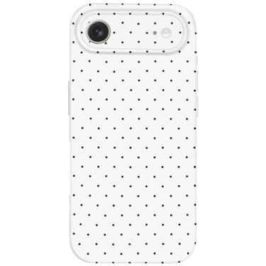 Imagem de Hython Capa para iPhone Air, linda estampa estética de bolinhas, capa simples de 6,5 polegadas, fina, fina, antiarranhões, TPU (poliuretano termoplástico) macio, à prova de choque, capa protetora de