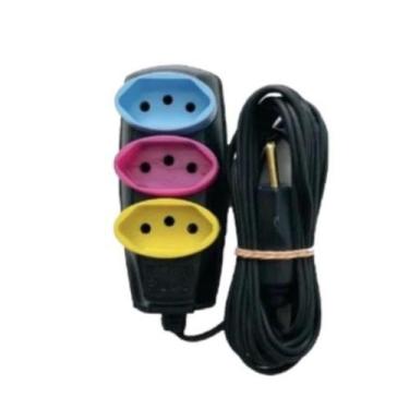 Imagem de Extensão Elétrica Tripla Plug Plus - Plug plus , 2m