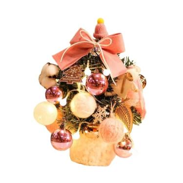 Imagem de Tachiuwa Árvore de Natal artificial Abletop com enfeites para quarto.