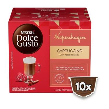 Imagem de NESCAFÉ Dolce Gusto Kopenhagen Cappuccino 10 cápsulas - NESCAFE DOLCE 