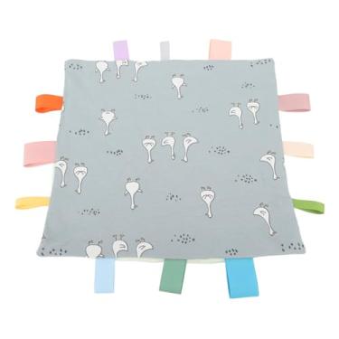 Imagem de SIWOTED Toalha infantil confortável com padrões adoráveis, mordedor de algodão macio, toalha de saliva para bebê para casa e ao ar livre (Pata)