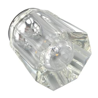 Imagem de FTVOGUE Candeeiro de Mesa de Cristal, Luz de Mesa LED Sem Fio Recarregável USB Com 3 Modos para Sala de Estar, Quarto, Festa, Restaurante, Bar