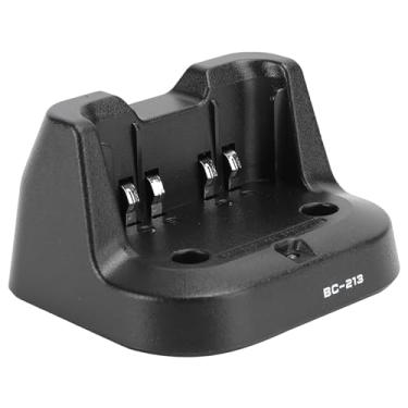 Imagem de aqxreight Bateria BC213 para Rádio ICV88 ICF1000 ICF2000 Eu para Carregador de Bateria Direto, Mas Com Suporte Carregador de BC-213Bateria para ICOMBC-213BC-213 Desktop (Plugue UE)