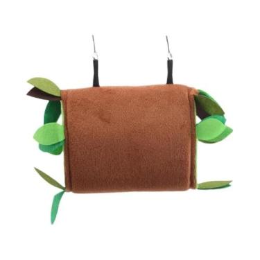 Imagem de Cama Suspensa Para Hamster, Túnel, Brinquedo De Madeira Para Chinchila