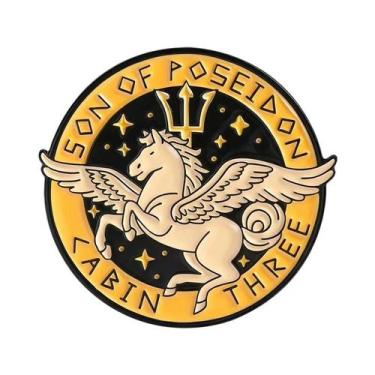 Imagem de Broche De Esmalte Riptide De Percy Jackson, Joia De Filme, Presentes -
