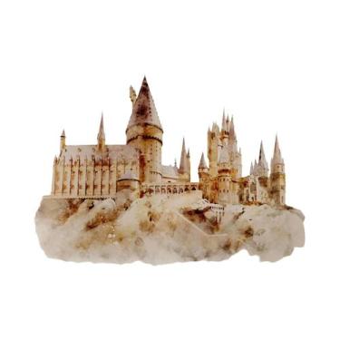 Imagem de Pôster De Lona Para Quarto Infantil, Castelo De Hogwarts, Casa De Abób