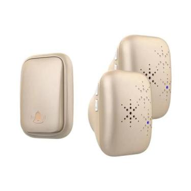 Imagem de Campainha Sem Fio À Prova d'Água RF433 De Longo Alcance, Alto Volume, 