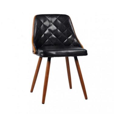 Imagem de Cadeira para Sala de Jantar Milão Rivatti Preto