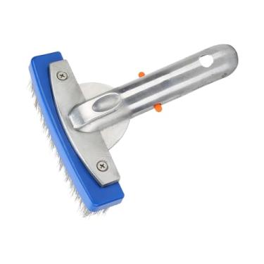 Imagem de YOUTHINK Escova para Piscina Escova Resistente para Piscina, Durável para Limpeza de de 5,5" Melhor para Lidar Com Cabelos Teimosos e Sujos de Aço de Alta Densidade para Jardim de Limpeza de