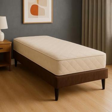Imagem de Base Box Cama Dobravel Desmontavel Solteiro Moderna e Decorativa para Quarto Cama Solteiro Preto