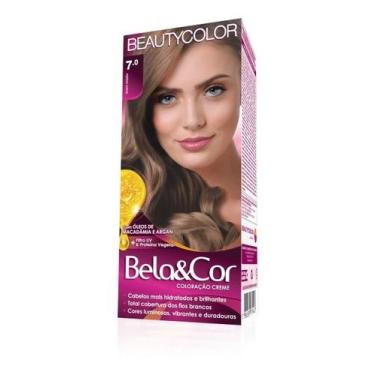 Imagem de Coloração Bela E Cor 7.0 Louro Médio - Beautycolor