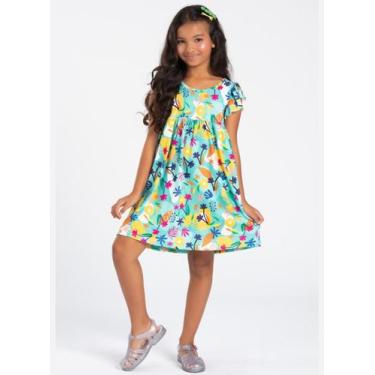 Imagem de Vestido Menina Com Manga Tropical - Molekada, 10