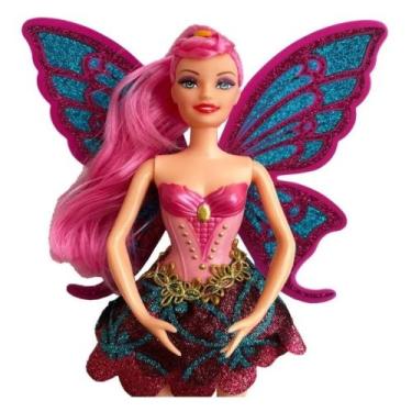 Imagem de Presente De Menina Dia Das Crianças Boneca Estilo Barbie Bailarina Asa