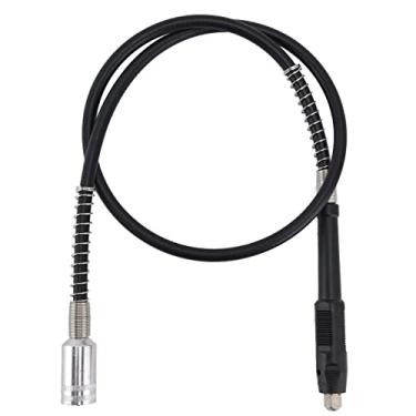 Imagem de Eixo de extensão de furadeira elétrica de 107 cm, acessório de mandril de cabo flexível para processamento de gravação