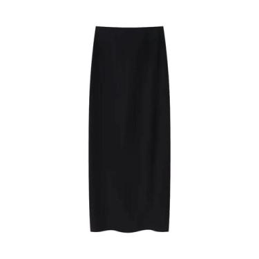 Imagem de Conjunto Feminino De Top Cropped Halter E Saia Longa Em 2 Peças, Conju