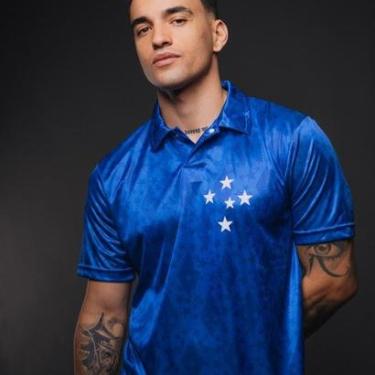 Imagem de Camisa Cruzeiro Retrô 1993 Masculina-Masculino