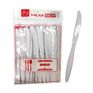 Imagem de FACA REFEICAO- MASTER- BRANCO C/20X50 UN.(MEXA BEM)