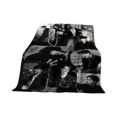 Imagem de Cobertor De Flanela 3D Bang Chan Stray Kids Kpop, Macio E Quente Para 