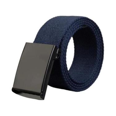 Imagem de Cinto Tático Unissex De Lona 38cm, Cinto Casual De Luxo Para Jeans Par